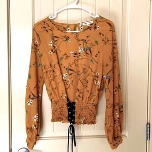 Miley & Molly Long Sleeve Blouse Large